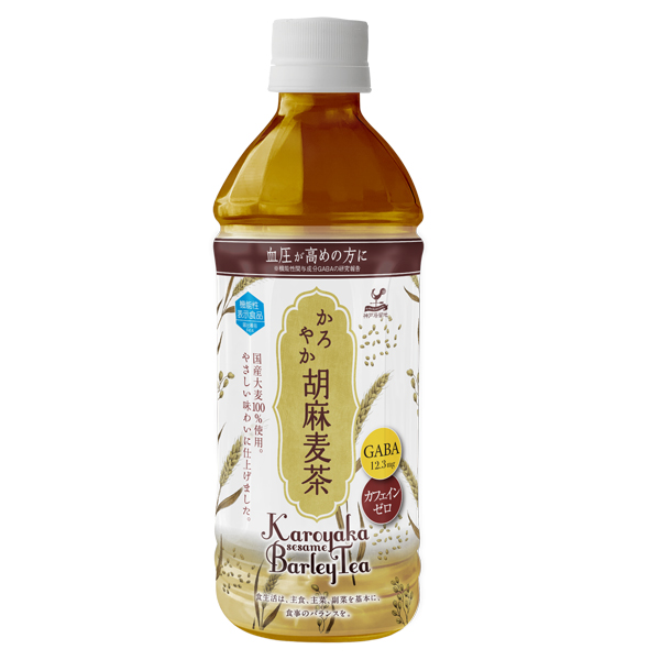 神戸居留地 かろやか胡麻麦茶 500ml